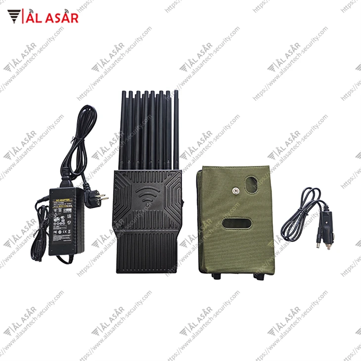 Portable signal jammer